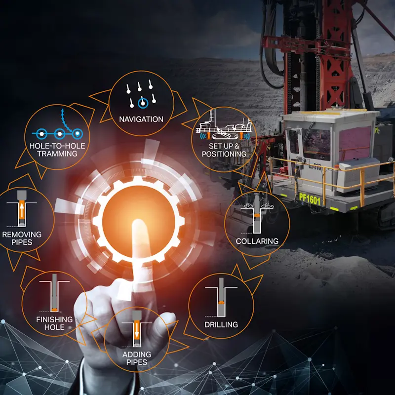 Multi Process Rig Surface mining equipment | Leading surface and rotary drill rigs
