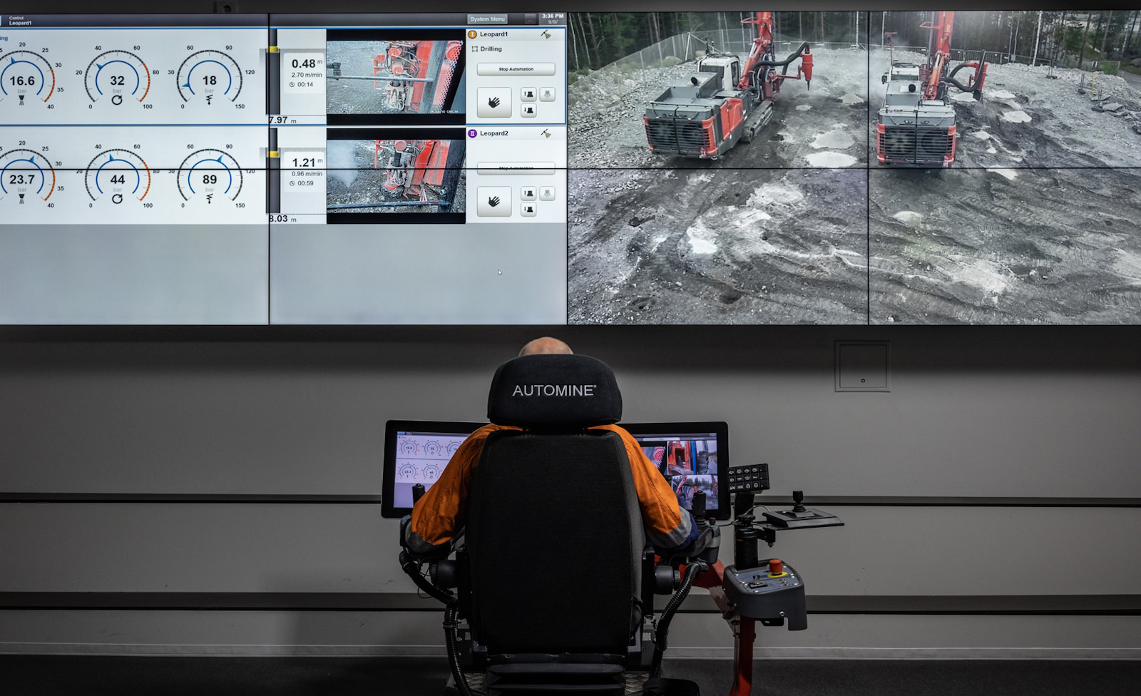 AutoMine® Control Room