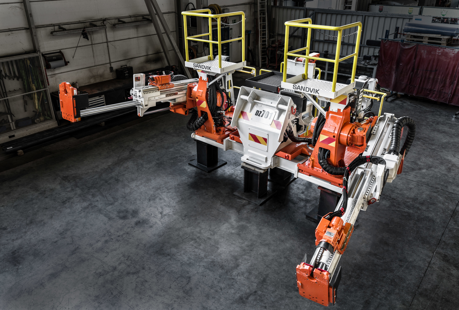 DZ701 Longwall face bolter 