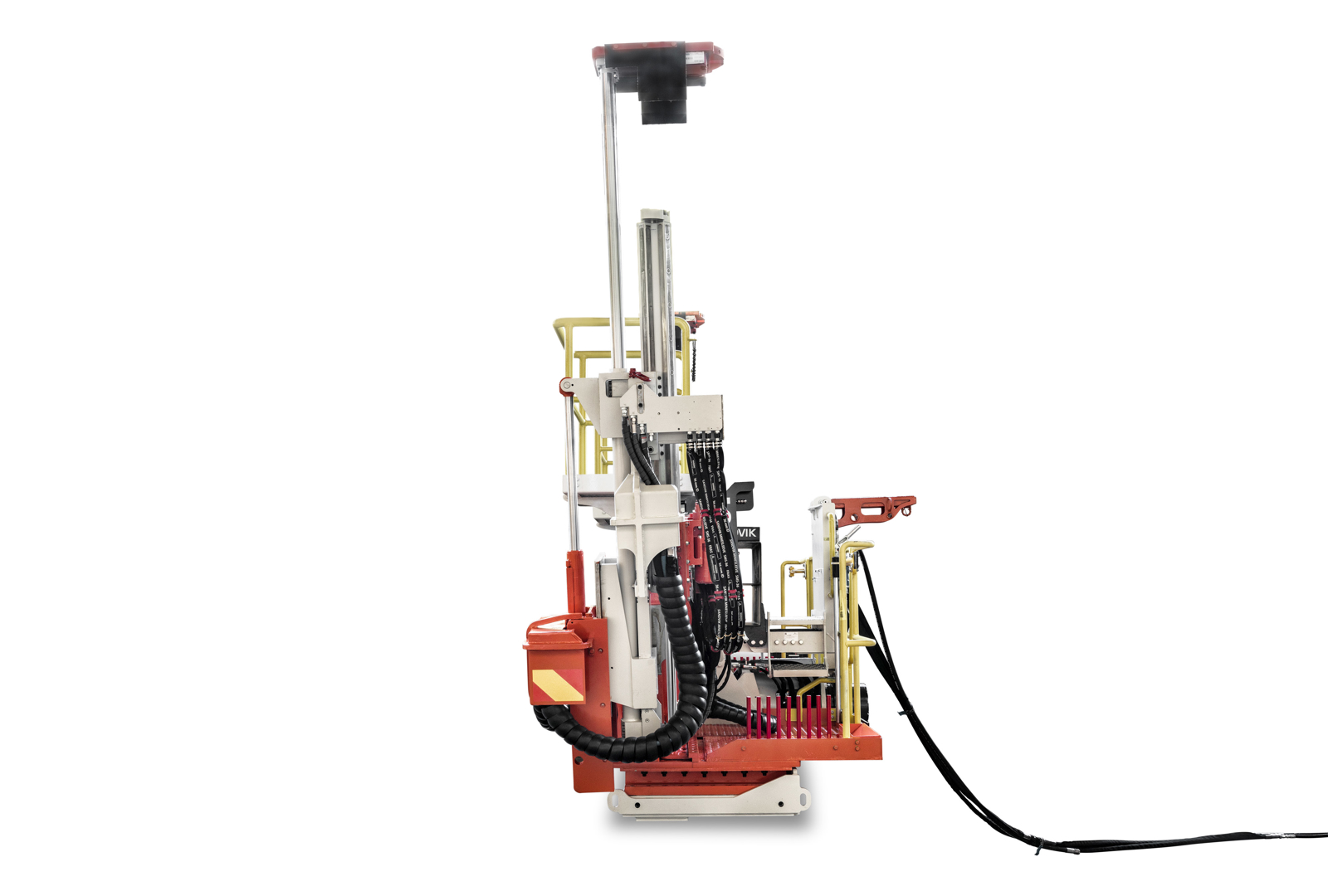 DZ701 Longwall face bolter white background