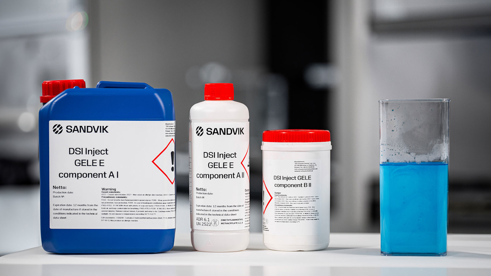 DSI Inject GELE | Acrylic injection resins for surface sealing and soil ...