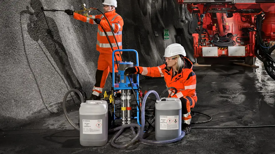 Sandvik Injection Tunneling and civil