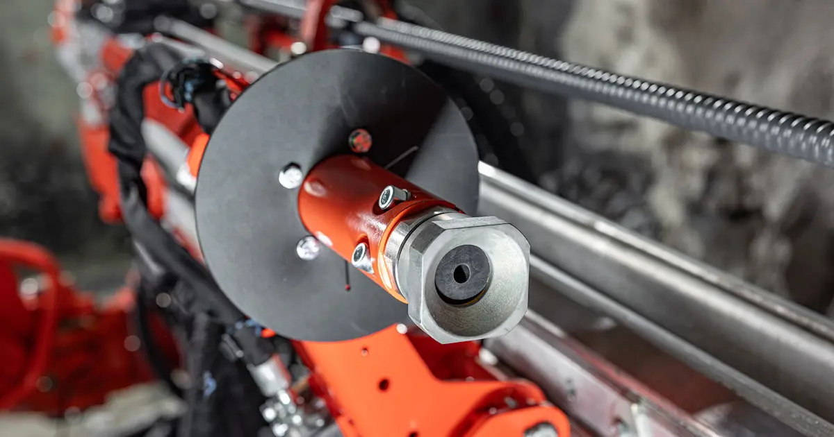 Python Bolt Ground Support Hollow core bolts for efficient grouting and secure ground support