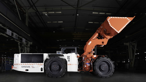LS312 Flameproof underground loader indoor