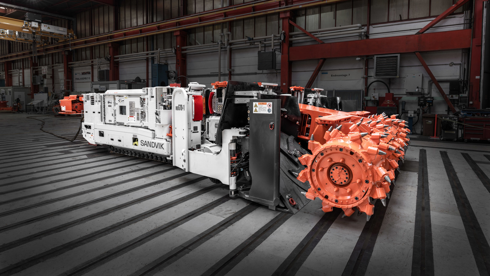 Sandvik MB670-1 FLP Bolter Miner For Longwall Mining
