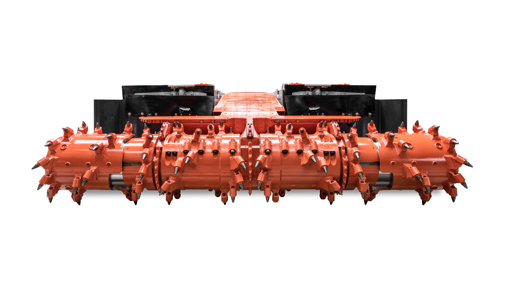 MB670-1 Bolter miner white background