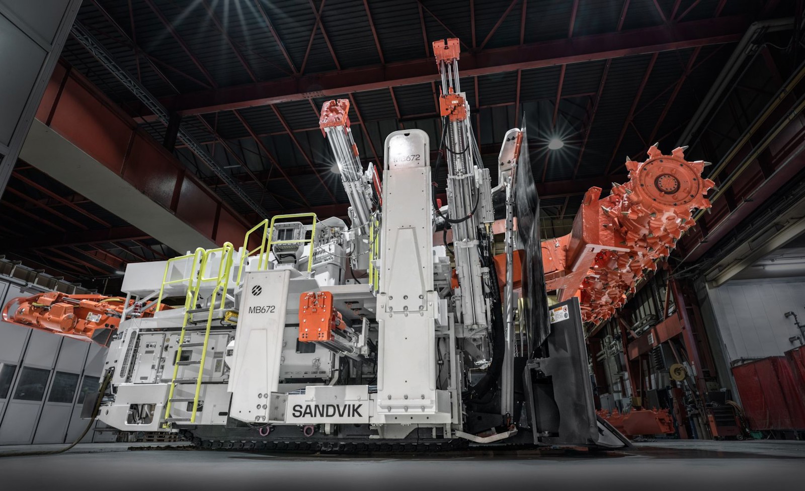 Sandvik MB672 Bolter Miner For Longwall Mining