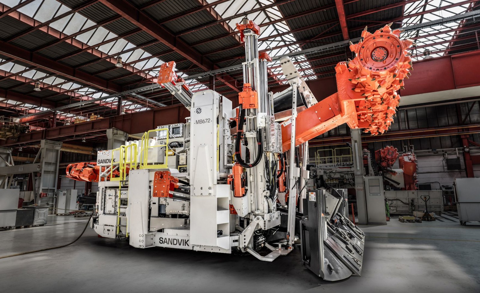 Sandvik MB672 Bolter Miner For Longwall Mining