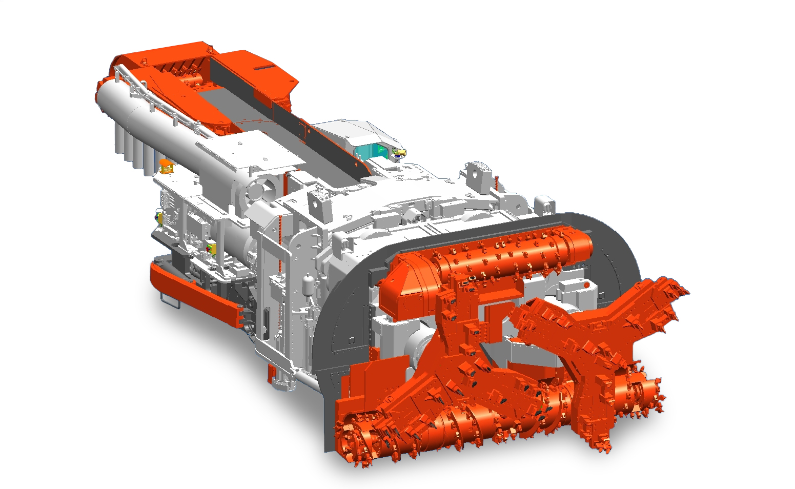 MF320 borer miner white background