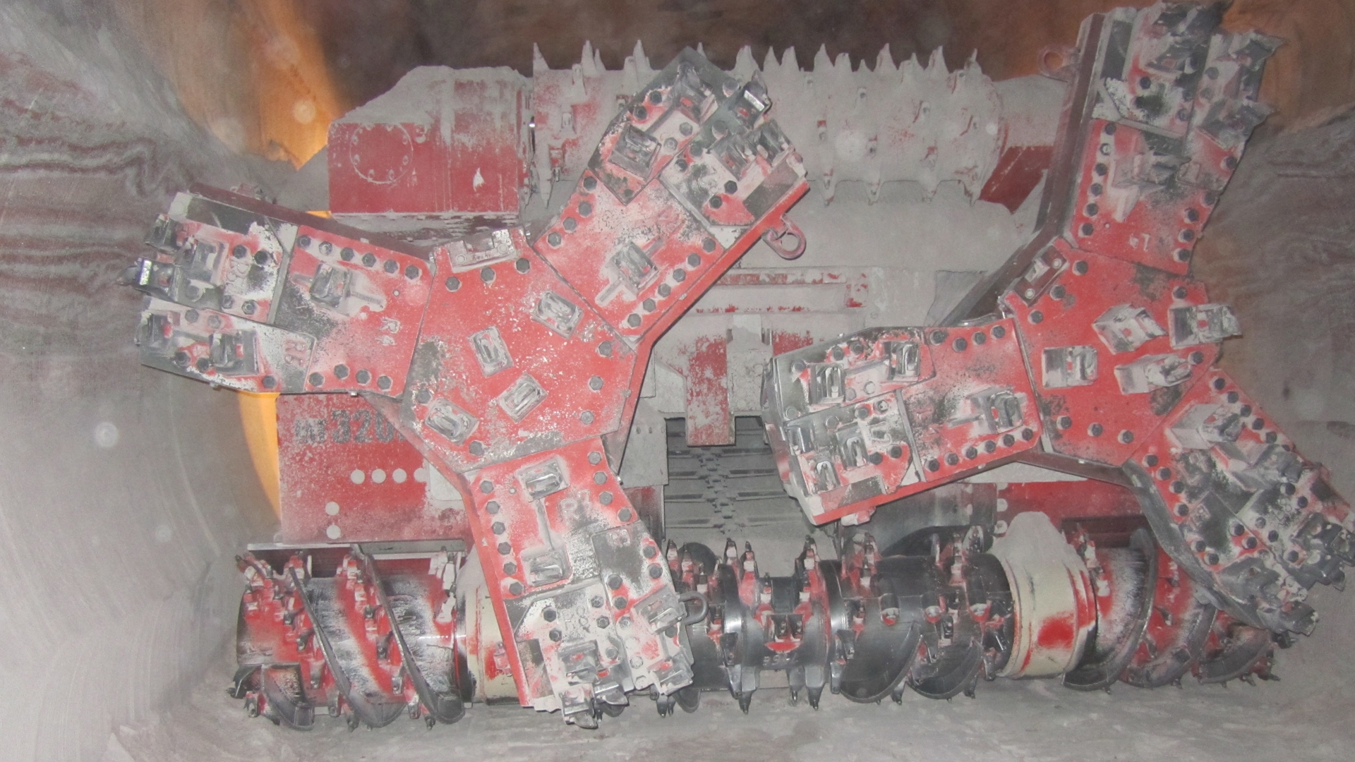 MF320 borer miner in mine