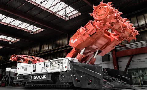 MC430 continuous miner