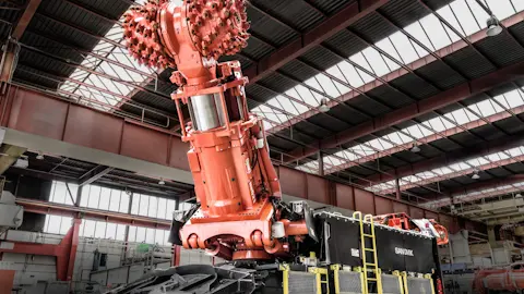 MH621 hardrock roadheader