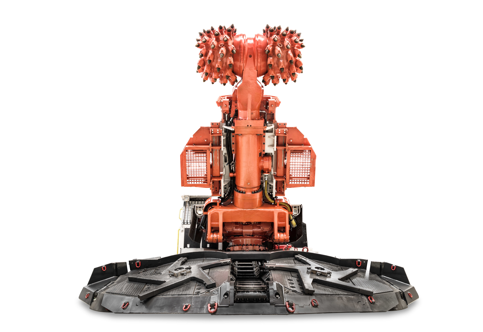 MR341 roadheader white background