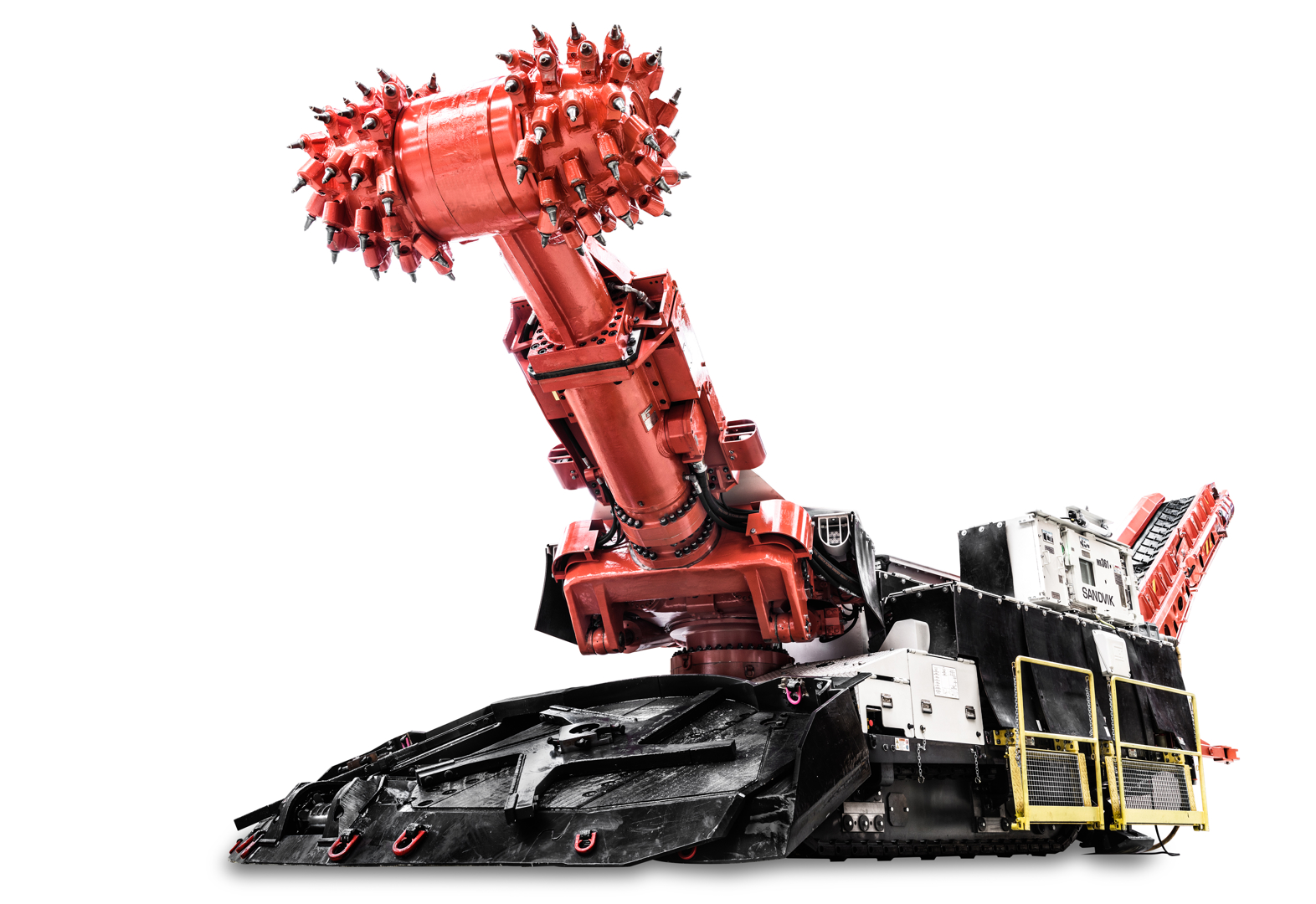 MR361 roadheader white background