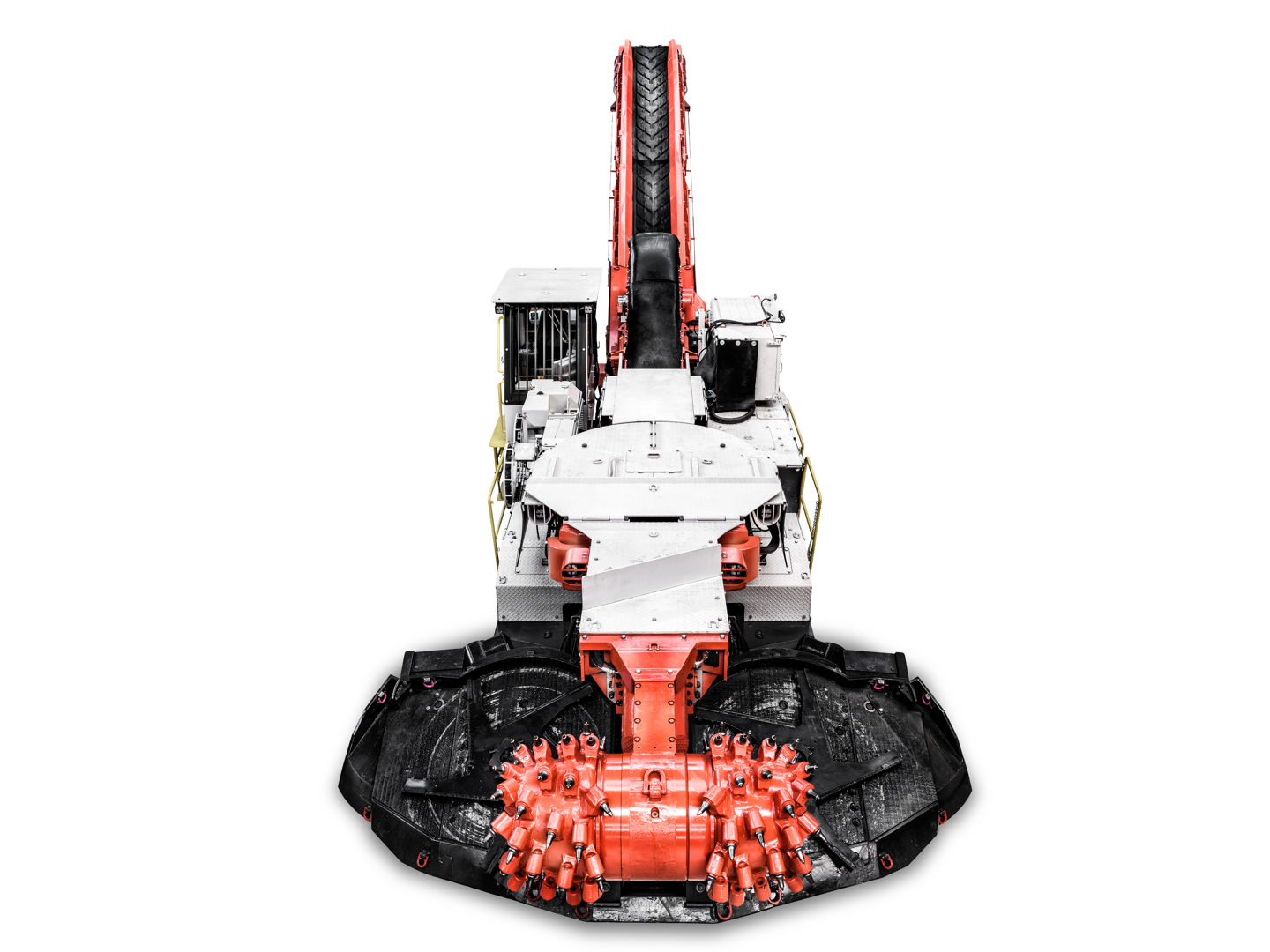 MR361 roadheader white background