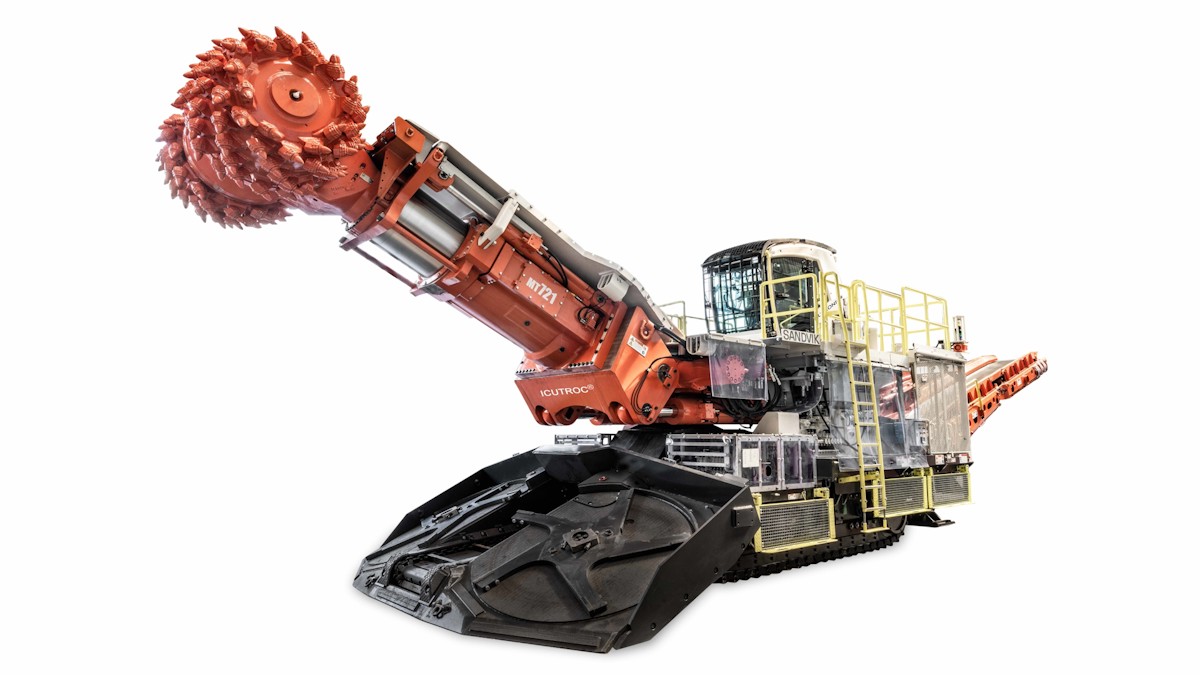 Sandvik MT721 Crawler-Mounted Boom-Type Roadheader