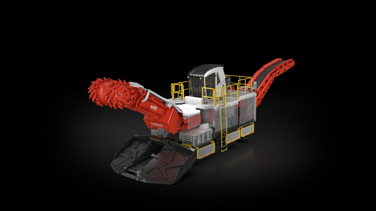 Sandvik MT721 Crawler-Mounted Boom-Type Roadheader
