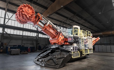 Sandvik MT721 Crawler-Mounted Boom-Type Roadheader
