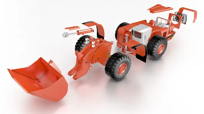 Compoments of loader