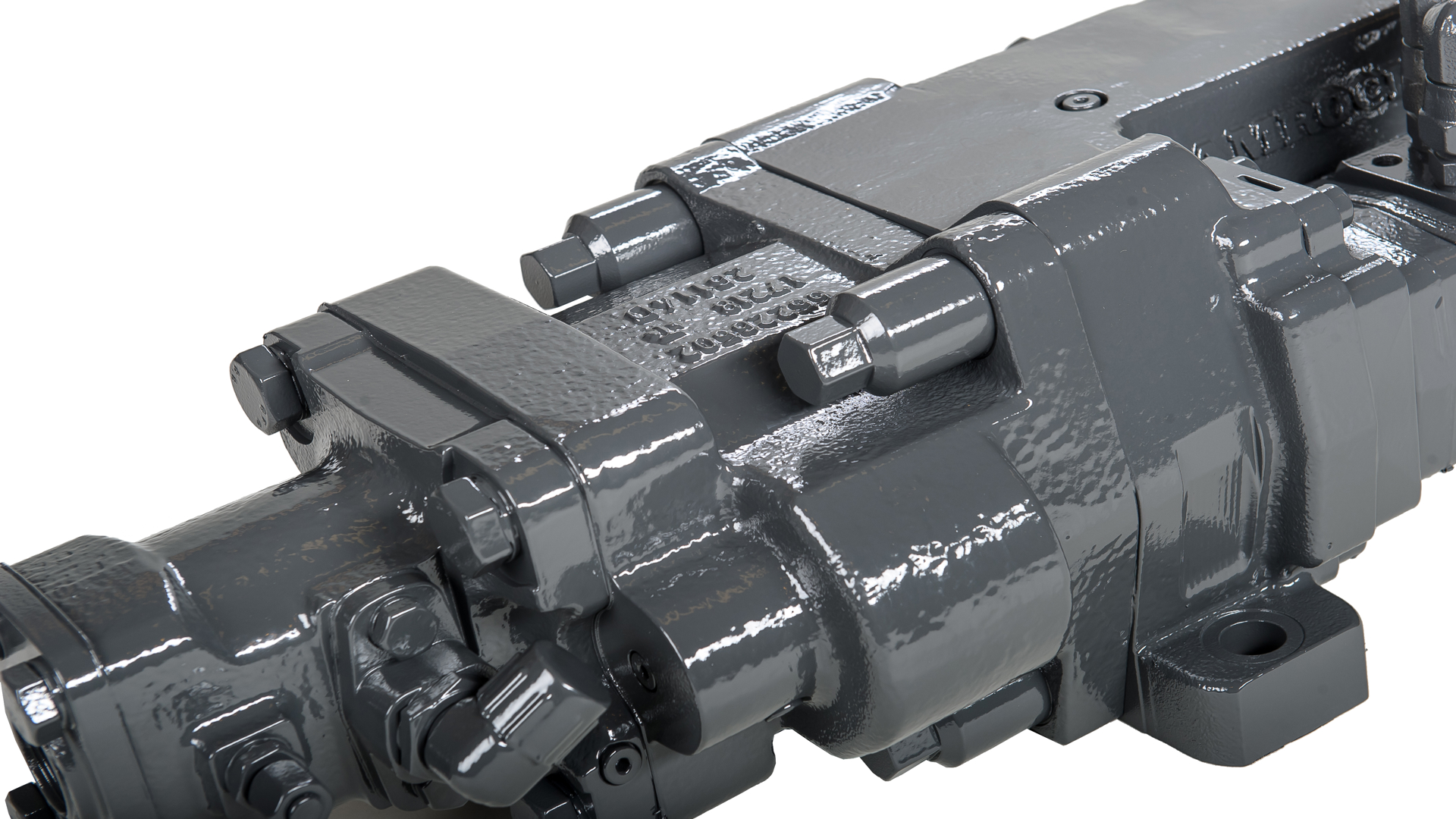 RD414 Rock drill top view white background