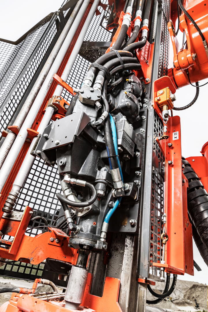 Larger hole size with drill rig