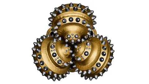 RR240 rotary bit face