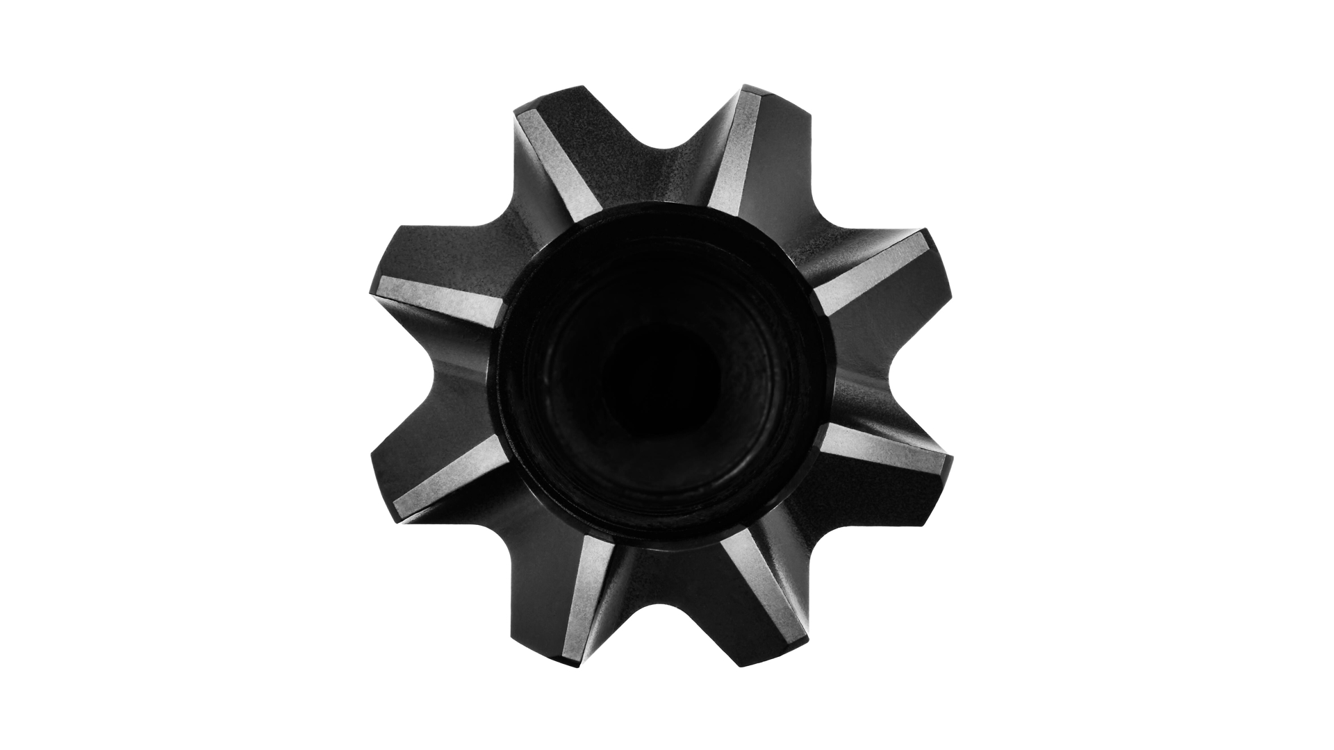 Top hammer guide adapter white background