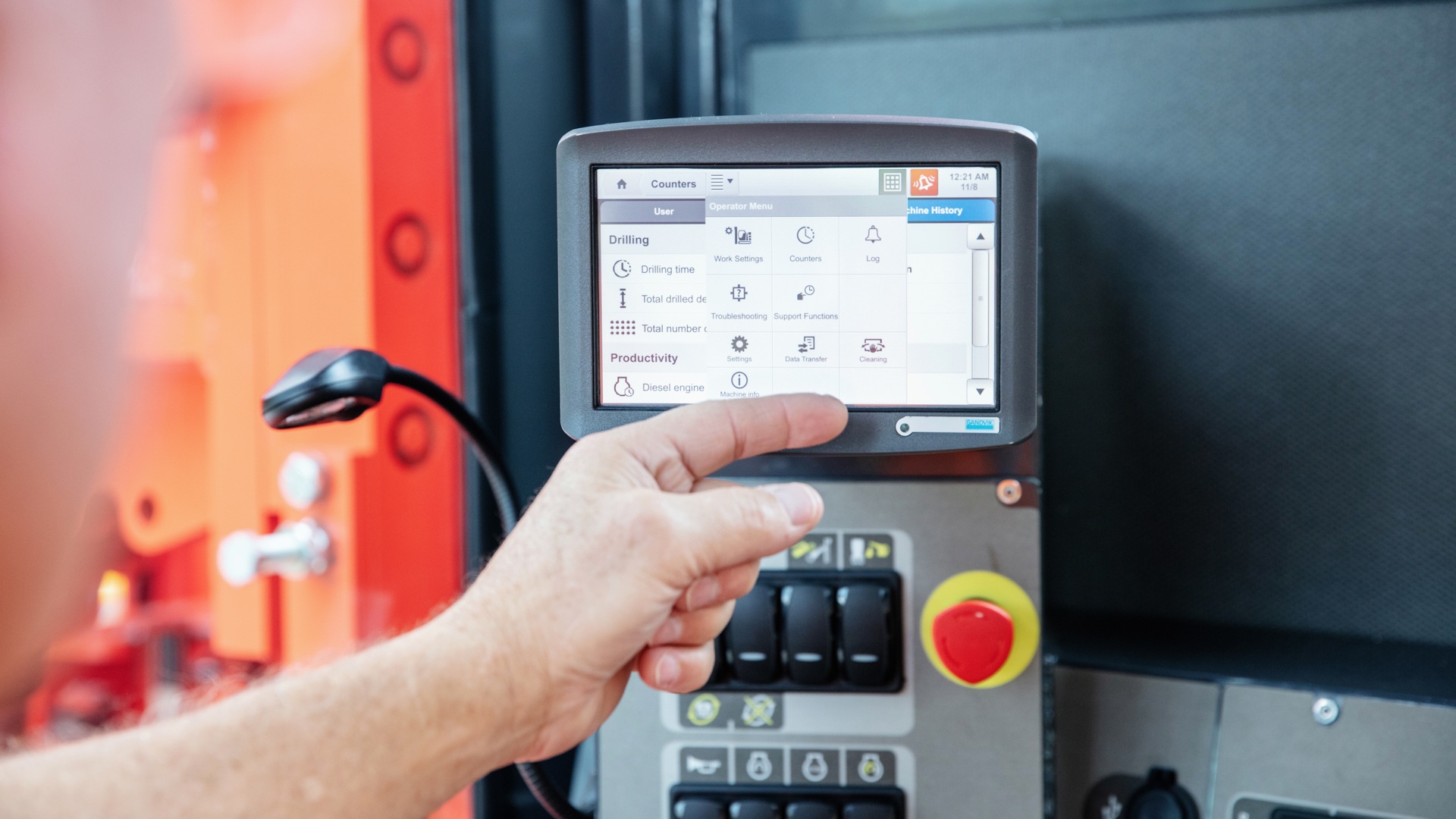 D745KX advanced features