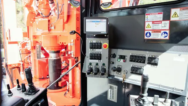 Sandvik D75KX Perforadora de gran diámetro rotatoria para minería de ...