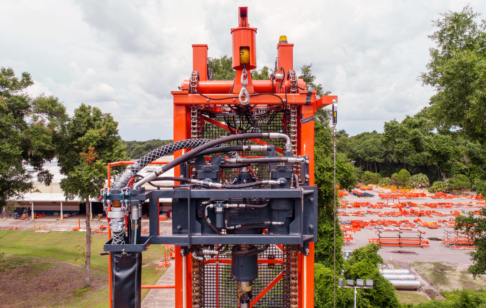 DR410i Two stage rotary head