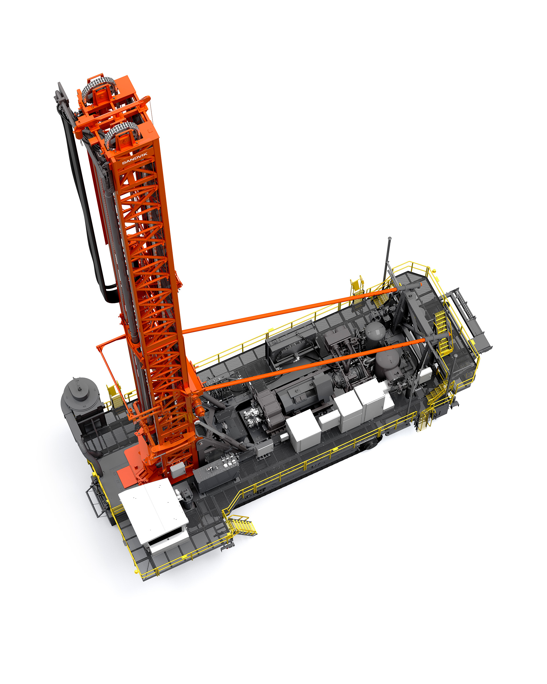 DR416iE electric rotary drill rig