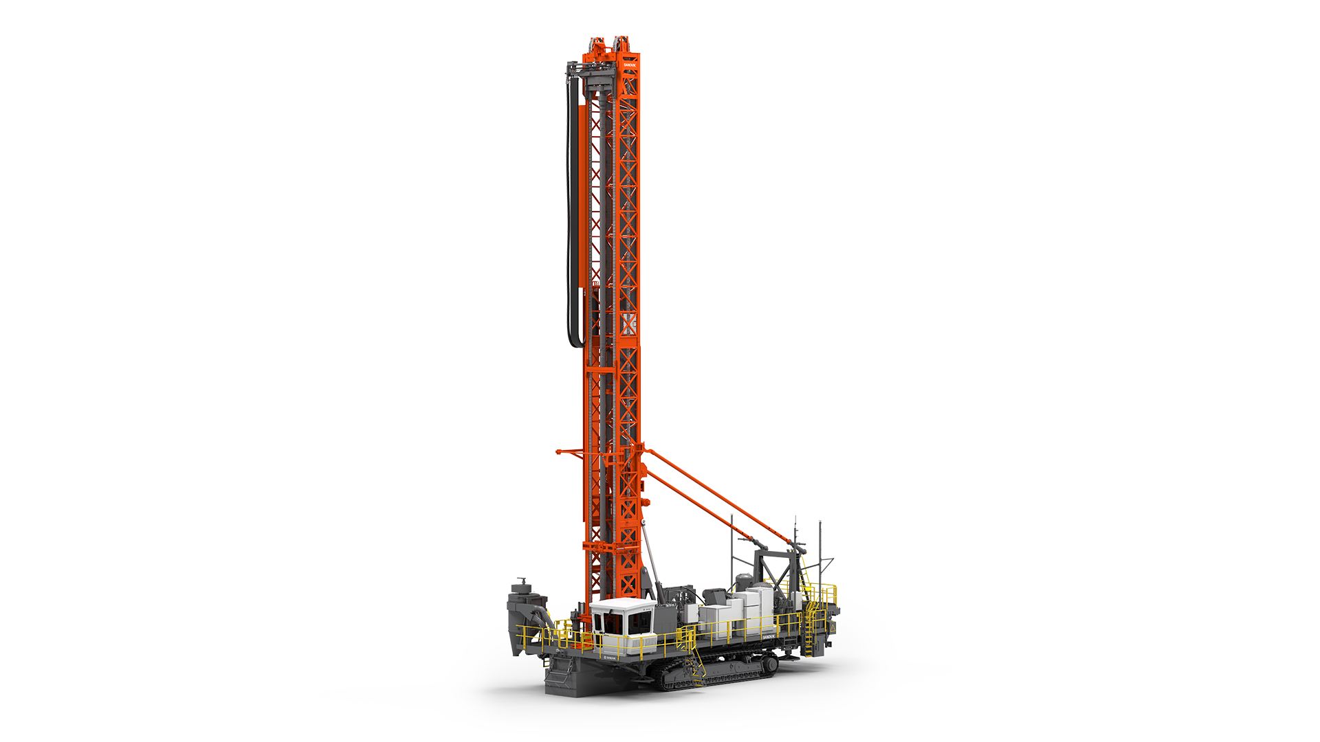DR416iE rotary drill rig