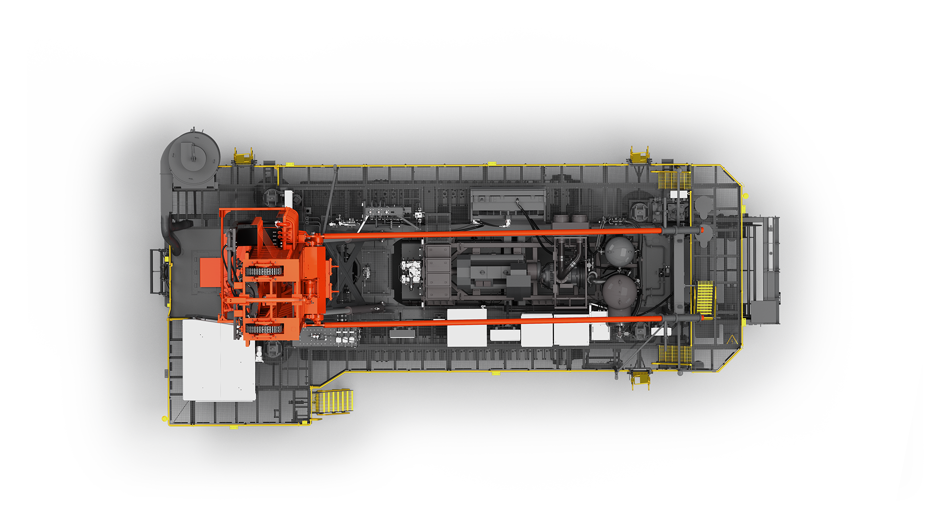 DR416iE rotary drill rig