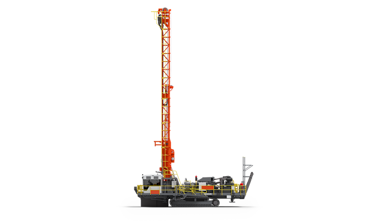 D45k Rigs Equipamento de perfuração rotativa / DTH Sandvik D45KS para minas de ...