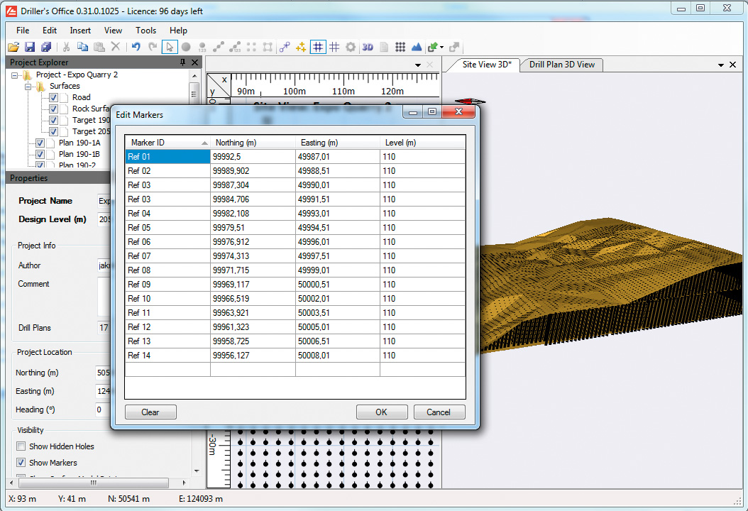 Measurement tool and markers