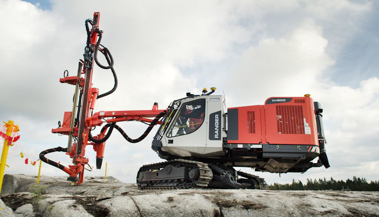 Masterpoint Rig Ranger™ DX700 Equipo de perforación con martillo en cabeza