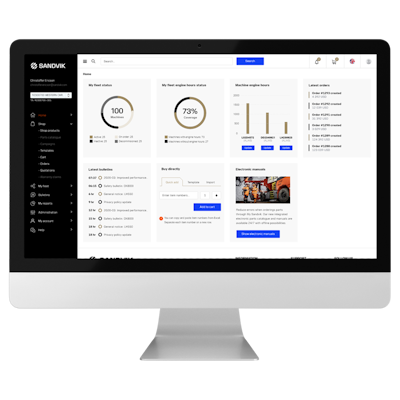My Sandvik customer portal