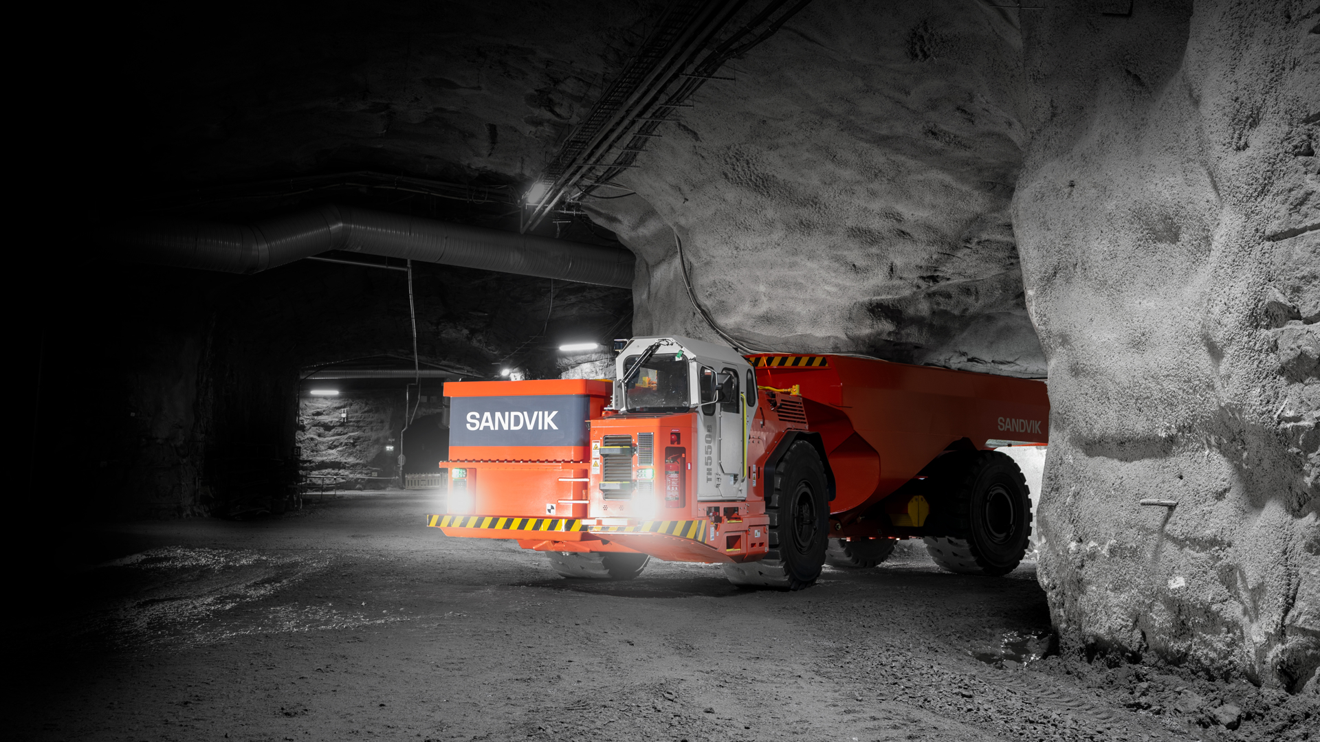 TH550B Battery electric truck