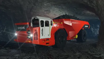 TH550B Battery electric truck