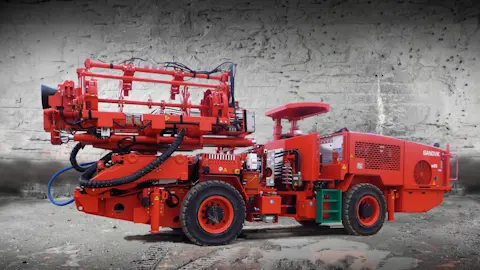 DU311 Articulated in-the-hole production drill rig