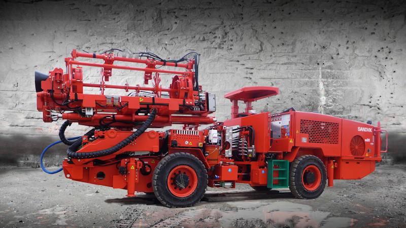 Sandvik DU311 Articulated in-the-hole production drill rig