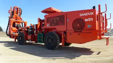 Sandvik DU311 Articulated in-the-hole production drill rig