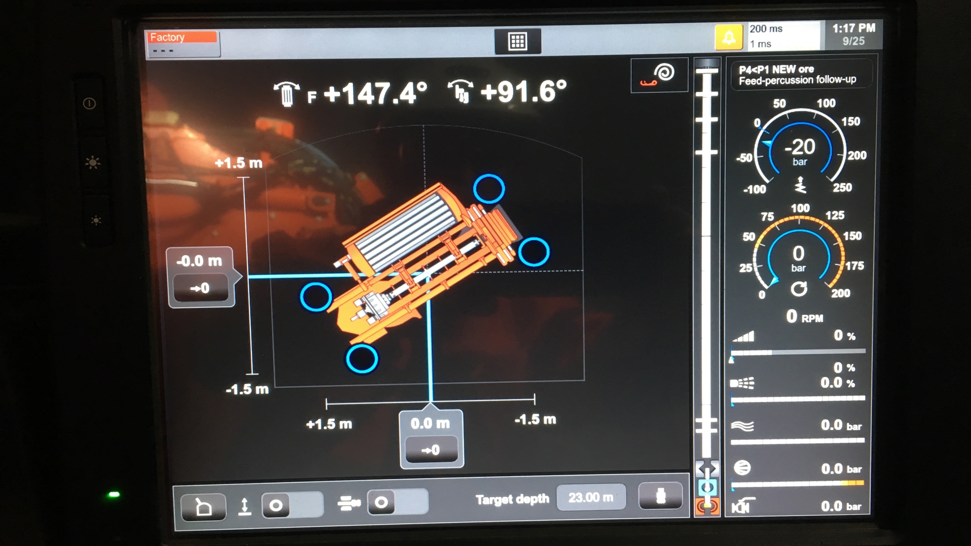 DU412i Fully instrumented boom