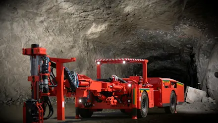 DS211L-V Rock support drill rig