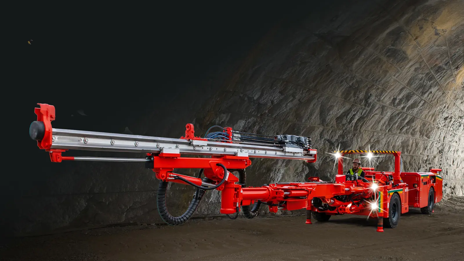 Sandvik Rd212 Sandvik DD211L Single Boom Development Drill Rig