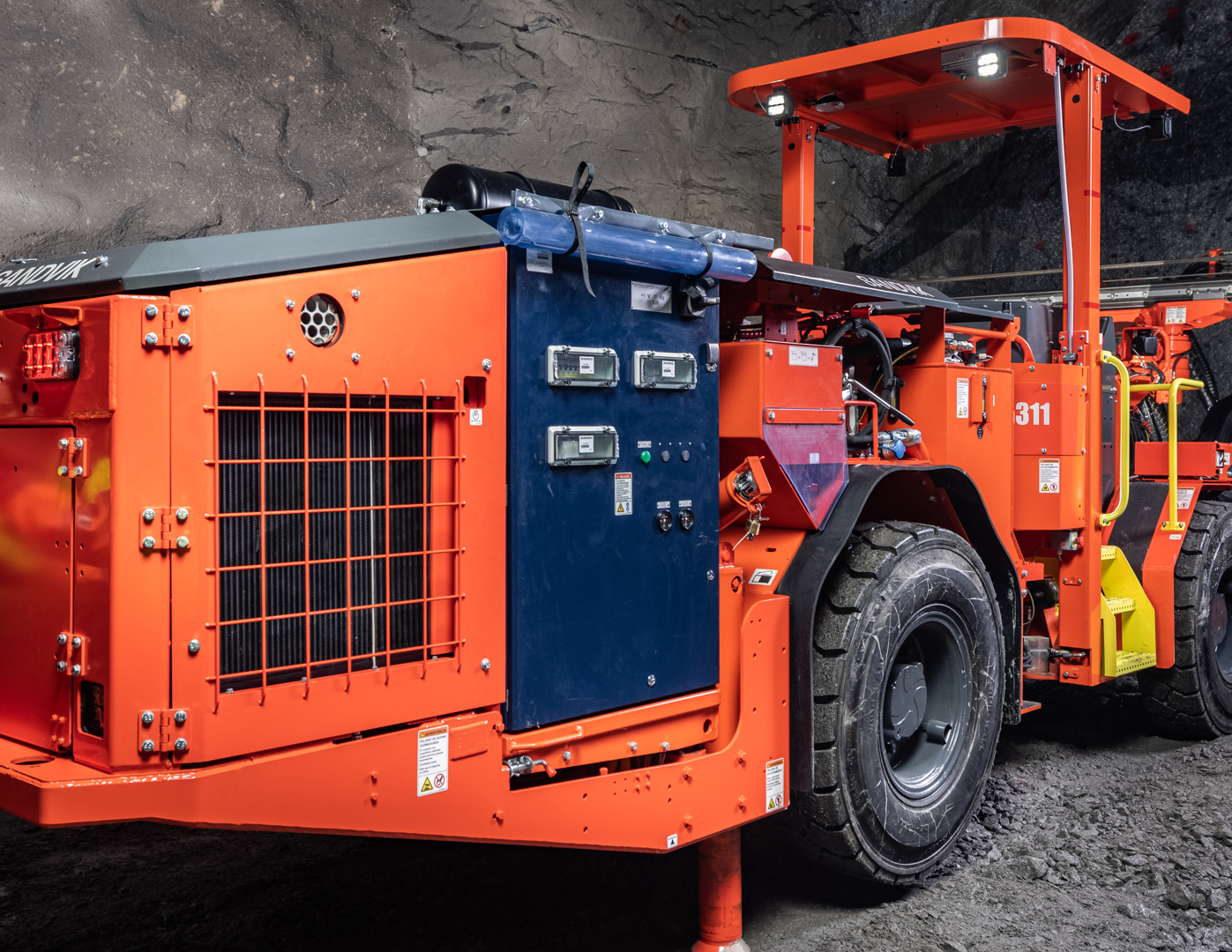 DD311 Development drill rig carrier