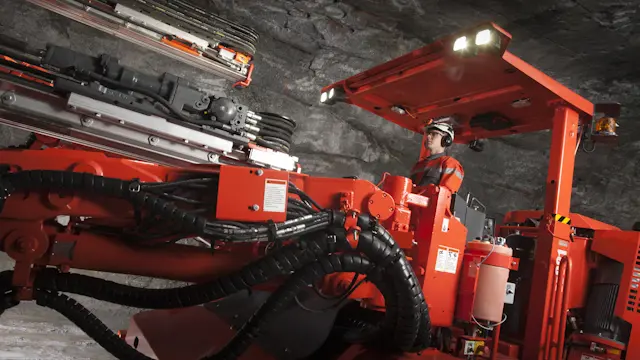 DD321: Sandvik precision in underground drilling