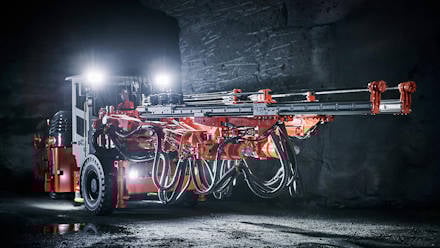 DD422iE Electric drill rig underground