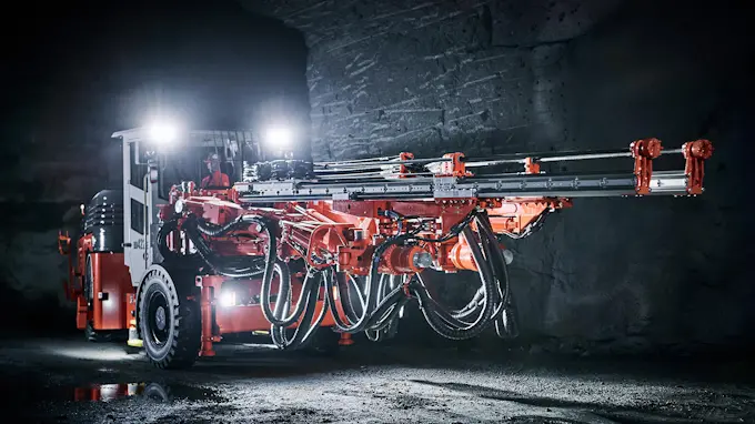 DD422iE Electric drill rig underground