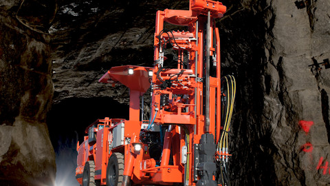 DL210 Longhole drill rig